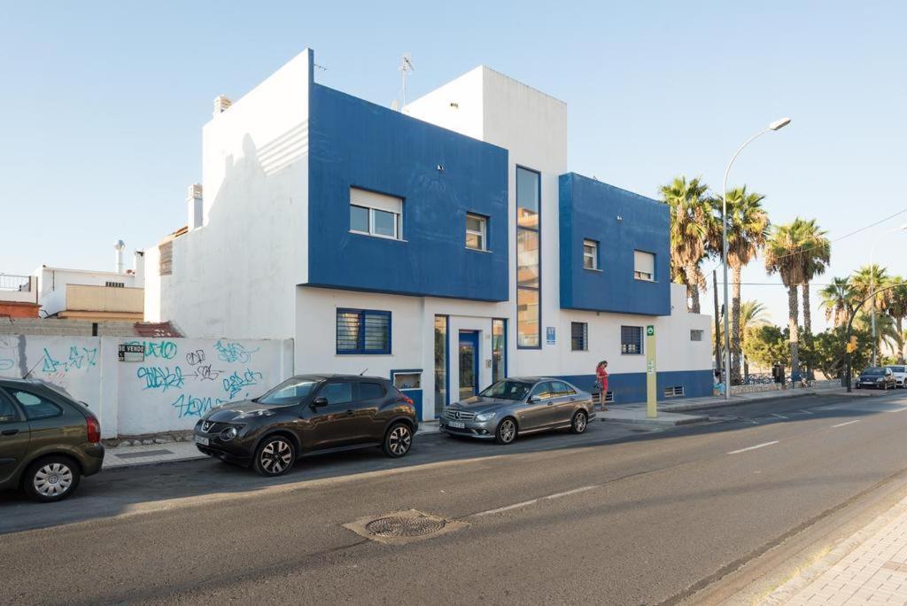 מאלגה Solis Mare Apartments - Pedregalejo Beach מראה חיצוני תמונה